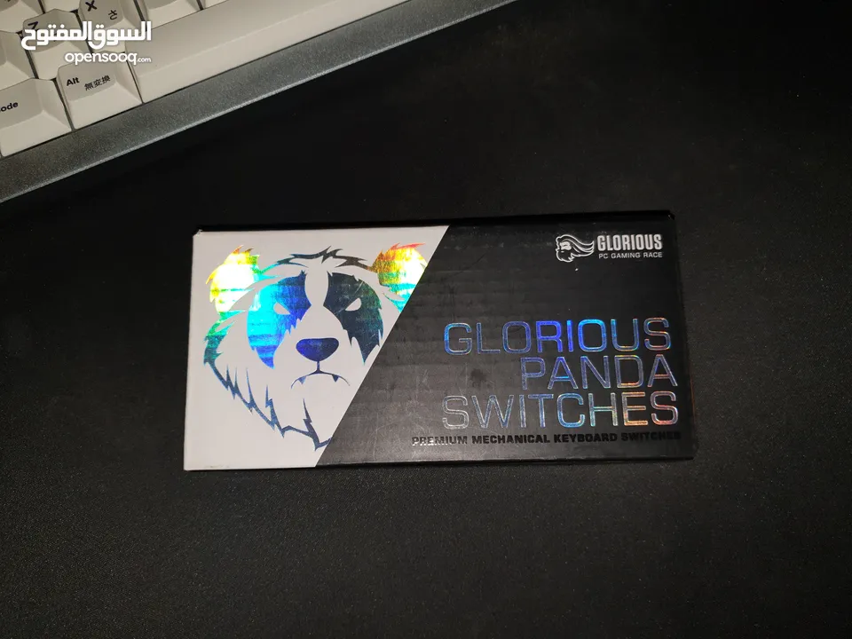 سويتش جلوريوس باندا Glorious panda tactile switch mechanical لكيبورد الميكانيكال