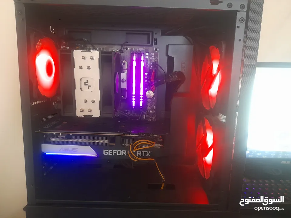 تجميعة بكرت asus 3070  جبار .   490 د
