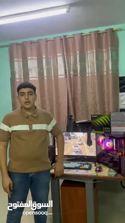 كمبيوتر جيمنج  _ اداء عالي بالالعاب بمواصفات عاليه واداء رائع بالالعاب