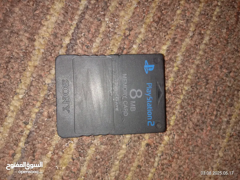 جهاز ps2 بلاستيشن 2 جهاز ممتاز للبيع بسعر ممتاز