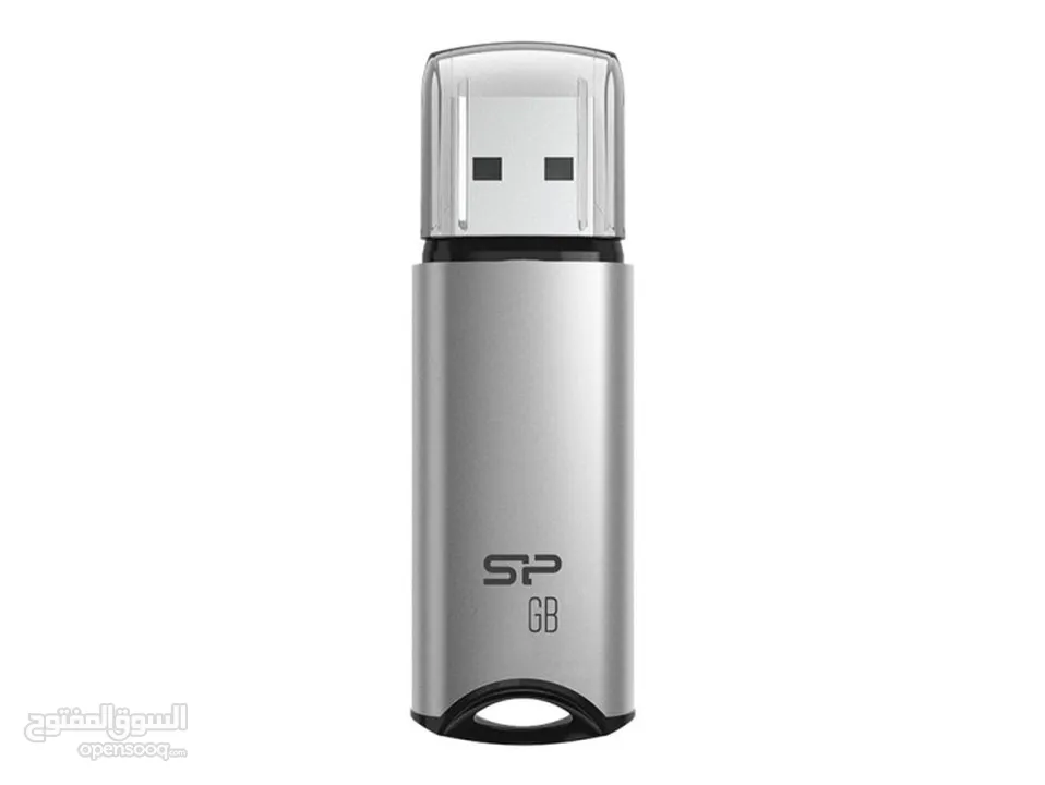 Silicon Power M02 Marvel USB 3.2 Gen 1 Flash Drive Memory 64GB فلاش ميموري حديد