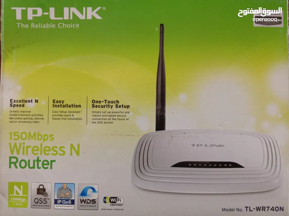 مقوي شبكة TP-Link جديد غير مستعمل  مع كامل أغراضه