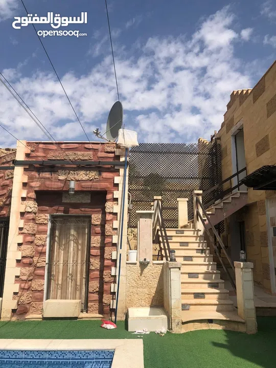 مزرعة للايجار اليومي  في الغور منطقه الجوفه بأسعار مناسبة وبدأت حجوزات عيد الاضحى المبارك