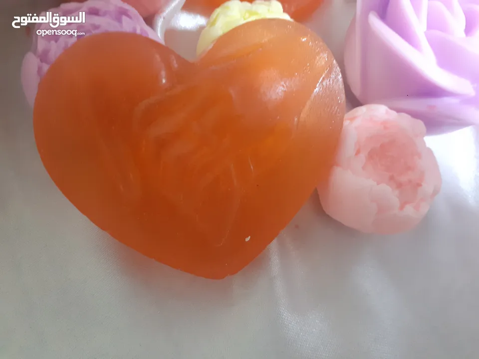 صابون طبيعي  صناعة منزلية شمع معطر