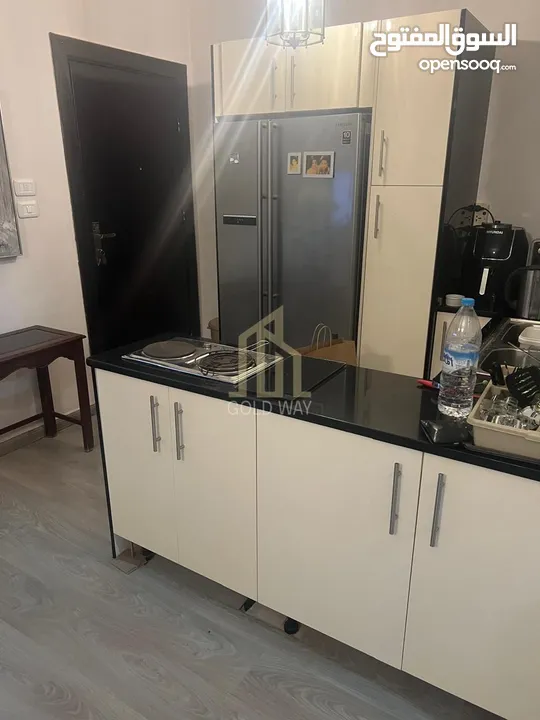 فرصه استثماريه مميزة شقة طابق أول مفروشة 81م في أجمل مناطق ربوة عبدون بالقرب من عبدون / ref 9420