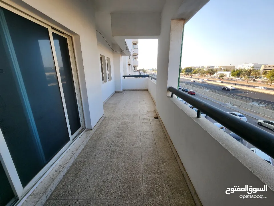 3 BR Large Flat with Balcony in Al Khuwair