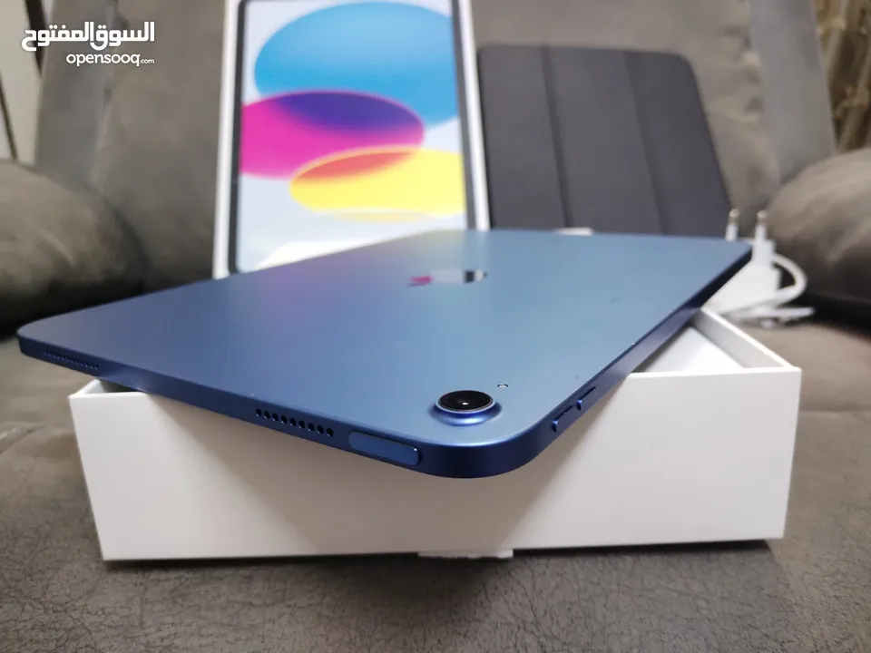 ايباد الجيل  العاشر  iPad(10  Wi-Fi 64GB #بطارية 100% كفالة 2025/08/05