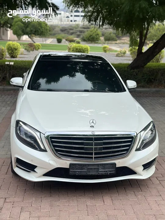 S400 L مرسيدس بنز 2015 ابيض