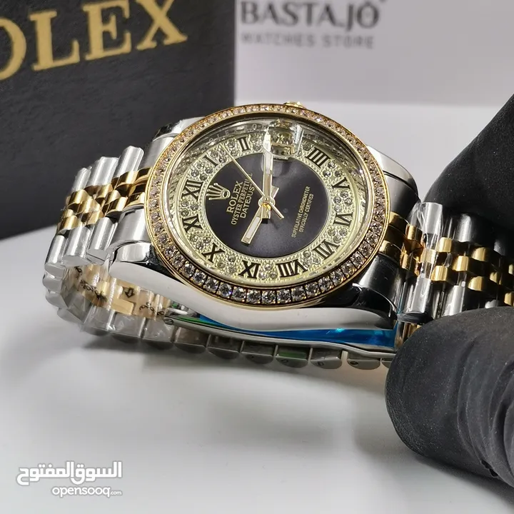 الساعات الرولكس الديت جاست النسائية متوفرة الان  من متجرنا