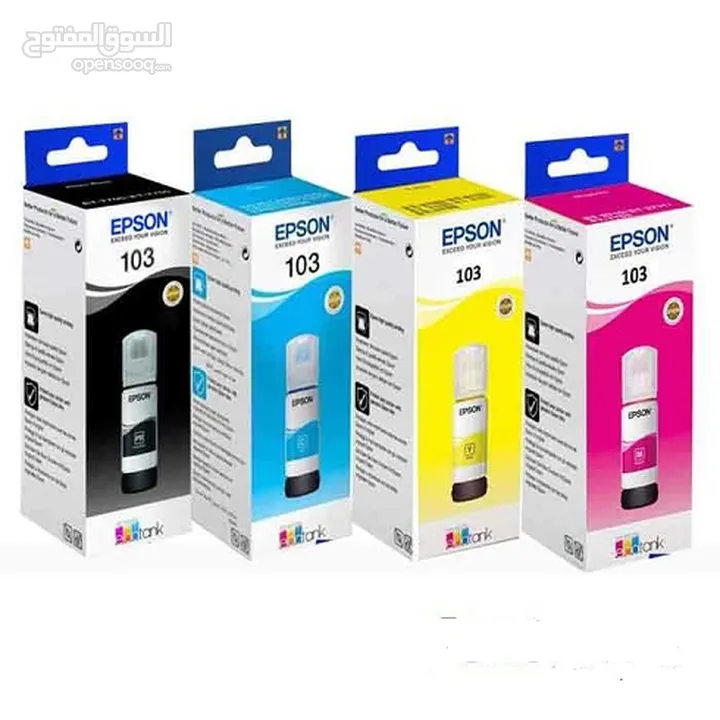 حبر ابسون 103 Epson 103 Ink Bottle Cartridge