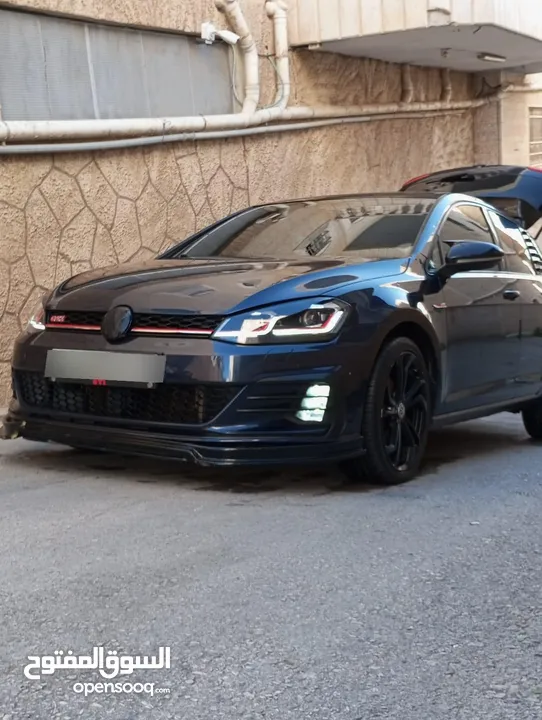 جولف TSI جنط ار  متور نضيف ما بنقص ولا غرام زيت   لوديترات جديده شركه جير اصلي مطقمه جتي اي 2019