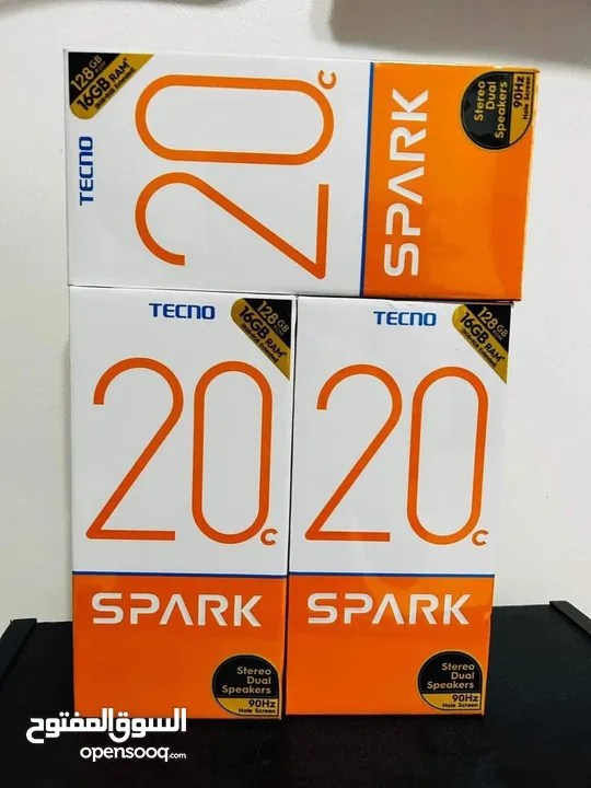 مستعمل ايام Spark 20c رام 8 جيجا 128شغال الكفالة متوفر توصيل