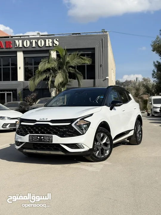 كيا سبورتاج GT Line ترخيص 2022 محرك 1600 هايبرد  جير أوتوماتيك 240 حصان
