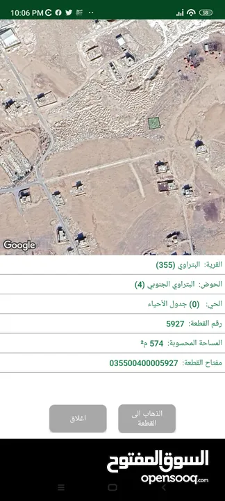 أرض للبيع بالبتراوي الجنوبي بسعر جيد جداً