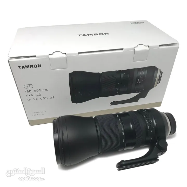 TAMRON SP 150-600mm F/5-6.3 Di  عدسة تامرون لكاميرات النيكونG2 for NIKON