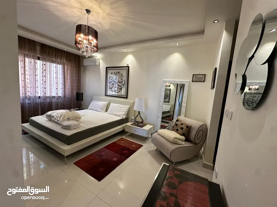 شقه مفروشه للايجار في طريق المطار ( Property 40592 ) سنوي فقط