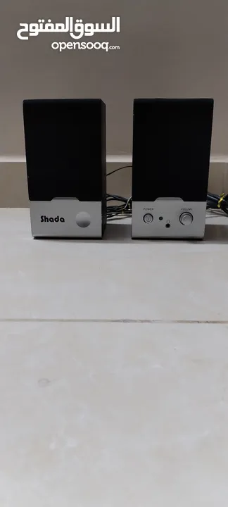 سماعات كمبيوتر خارجيه سماعة لاب توب سلك سماعه