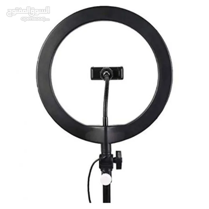 Ring Light رنغ لايت قياس 36 سم (14 انش) مع ستاند ارتفاع مترين