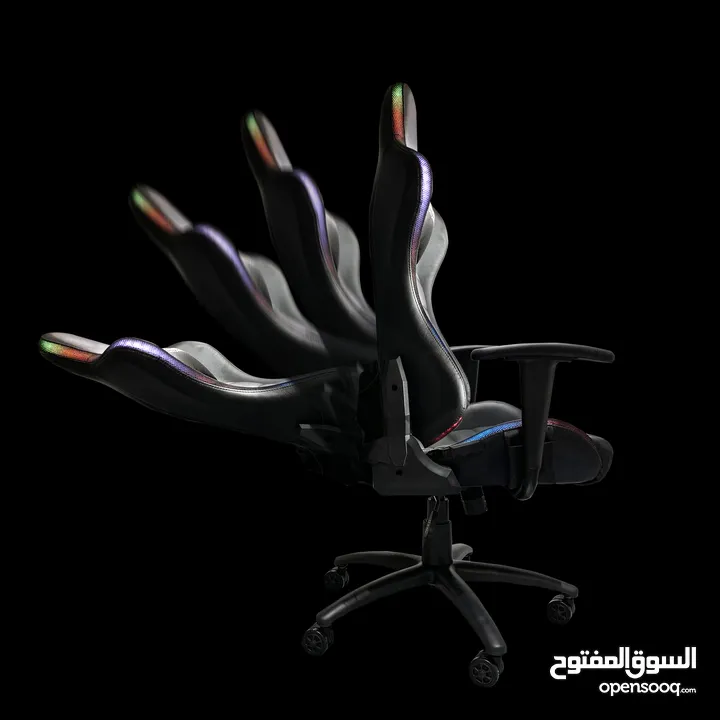 كرسي جيمنغ مضيئ  Dragon war Gaming Chair RGB
