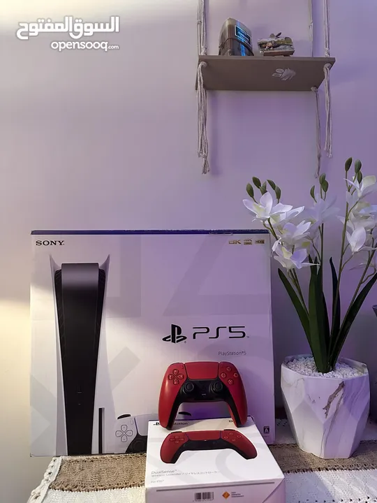 PS5 FAT نسخة الاقراص للبيع بحالة شبه جديد