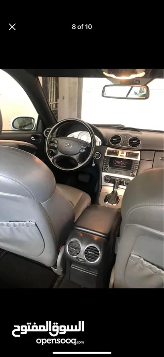 Mercedes clk 200 kompressor avantgarde  مرسيدس كوبيه فل اضافات (فحص كامل بحاله الشركه  للبيع السفر)