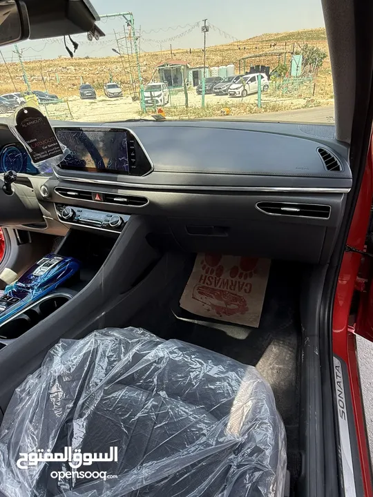 هيونداي سوناتا انسبريشن 2022 Sonata Black edition  سبورت حرة مميزة عداد قليل 49 الف km فحص كامل فل