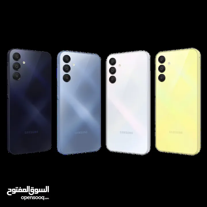 Samsung A15 128GB 12Ram 6+6 كفالة وكيل رسمي  BMS A 15 ايه