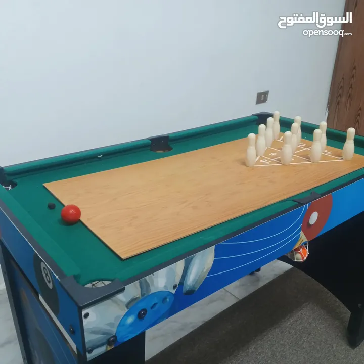 طاوله 6×1 مكونه من عدة العاب
