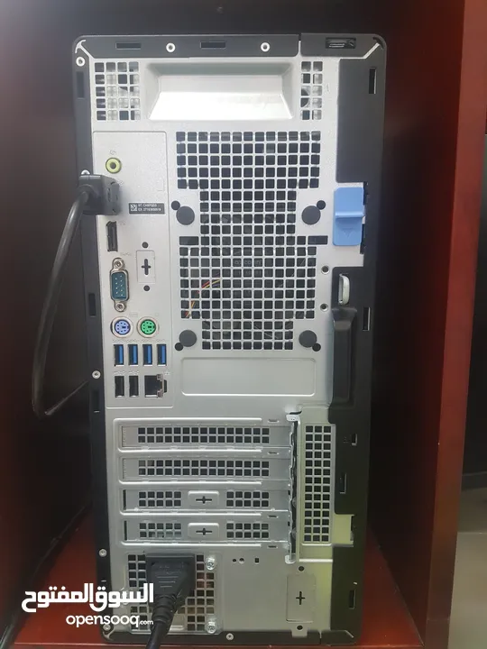 ديل  جهاز كمبيوتر Dell OptiPlex 7080 Intel Core i7 10700    RAM16GB+HDD1000GB+SSD250GB