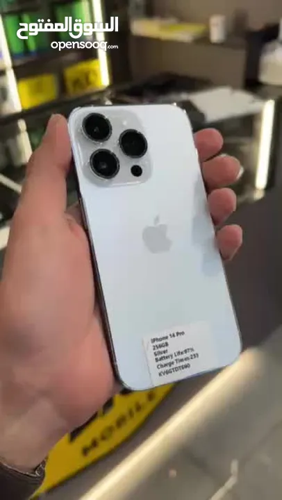 IPHONE 14 PRO 256GB  USED LIKE NEW ////ايفون 14 برو 256 جيجا ؜  مستعمل بحاله الجديد كفاله فليك