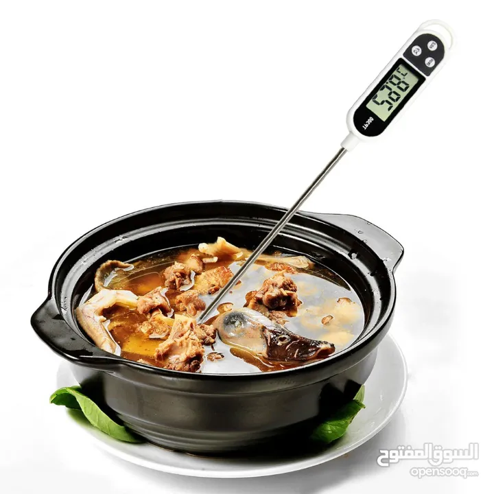 ميزان حرارة طعام مقياس درجه الحراره الطعام Thermometer ميزان قياس درجة حراره السوائل و الاطعمه