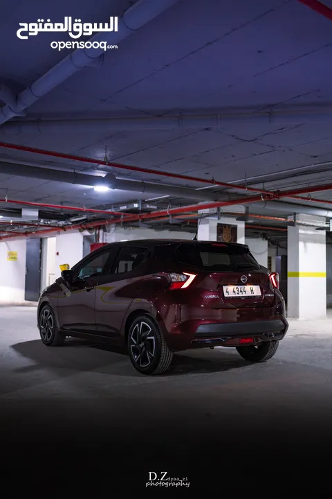 نيساان ميكرا 2023 متور 1000 تيربو اتوماتيك لون مميز سيارة اداء ممتاز جدا