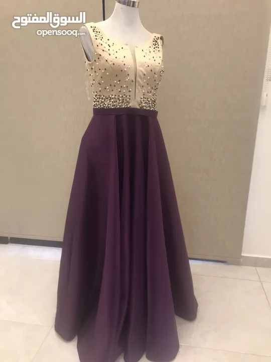 فساتين شبه جديده مشكله
