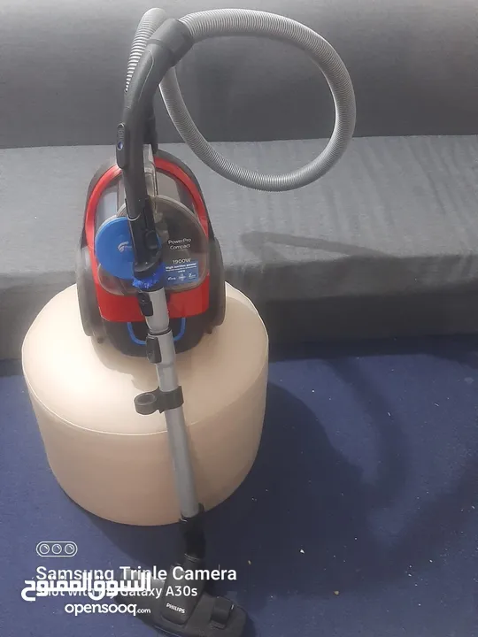 مكنسة باور برو كومباكت من فيليبس 1900W استعمال خفيف جدا نفس الجديدة  Phillips vacuum 1900W