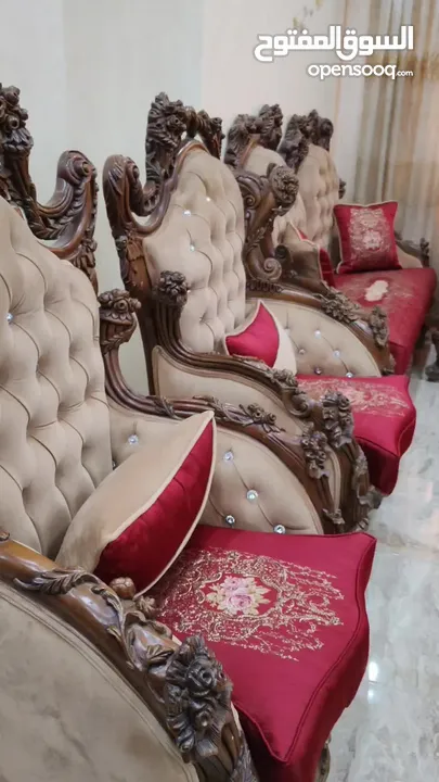 طقم كنب حفر مصري نظيف جدا