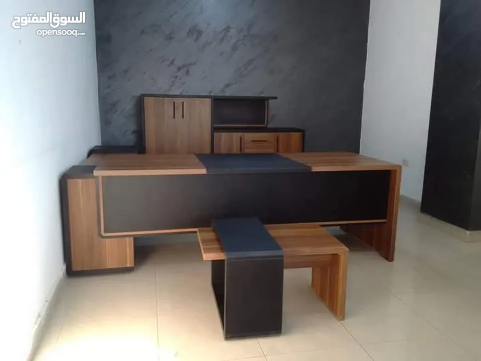 مكتب مدير بسعر المصنع شامل التوصيل والتركيب عمان زرقاء