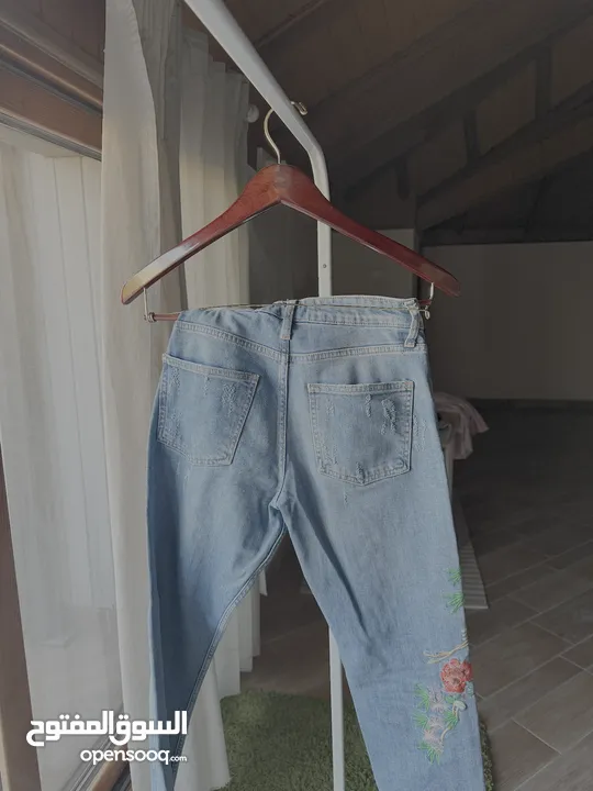 Embroidered Jeans