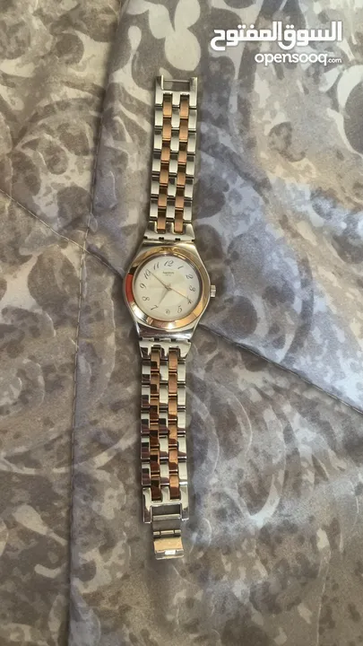 ساعه swatch اصليه للبيع بنصف سعر الجديده