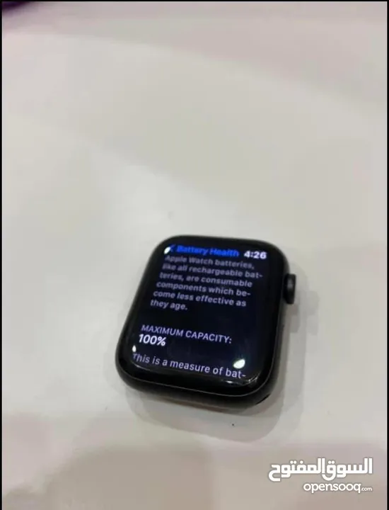 Apple Watch S6, 44 mm ساعه ابل جيل 6 ، بطاريه 100٪؜ بحاله وكاله