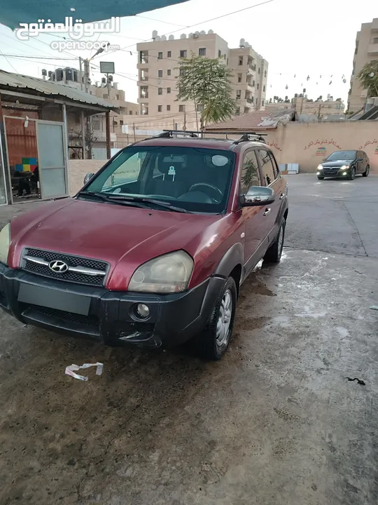 هونداي توسان موديل 2007 جيب الصلى على النبي مش ناقصو شي ترخيص جديد