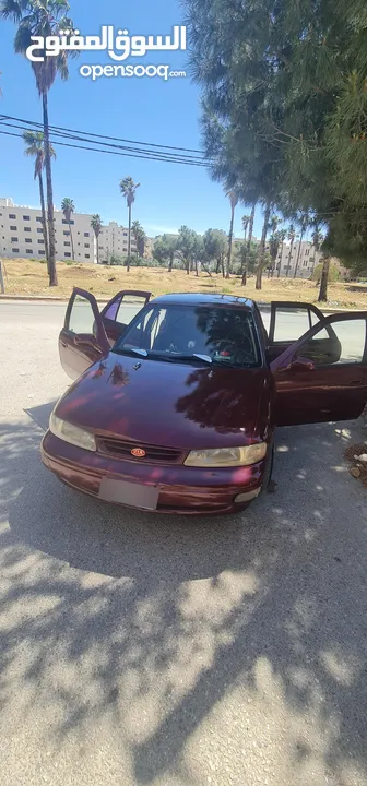 سياره كيا ون  ترخيص لغايه 30/12/2025 غرفه جديده 2 جيد  ماتور وكاله  قير وكاله دهان 70% قطارة بنزين