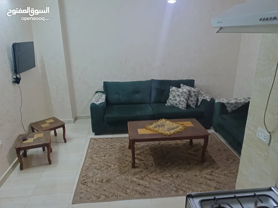 شقه مفروشه للايجار خلف المستشفى التخصصي اربد