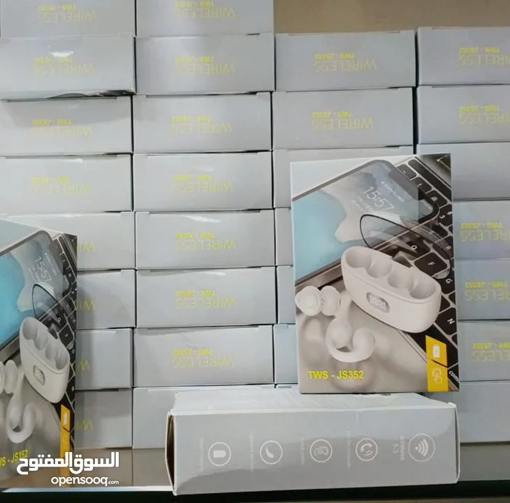 _*سماعات بلوتوث لاسلكية احدث إصدار*_  * باور بانك خاص لشحن السماعات * صوت عالي ونقي   * تقنية البلوت