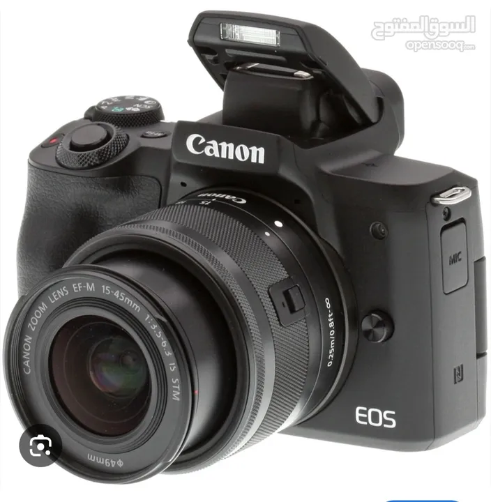 Canon EOS M50 Mark II Mirrorless Camera for Sale – 24.1MP, 4K VideoWi-Fi