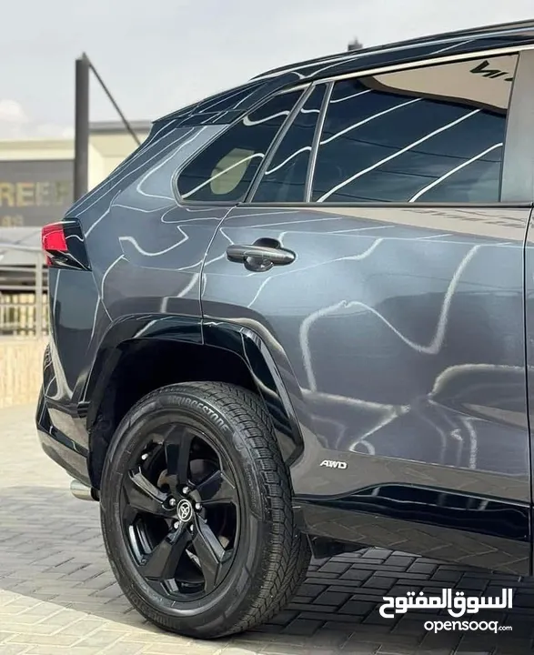 TOYOTA RAV4 Hybrid 2020 XSE Black Edition فحص كامل اتوسكور 82%