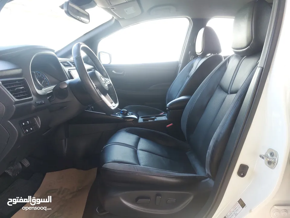 نيسان ليف 2021 SL PLUS بطارية 62 KW اعلى صنف