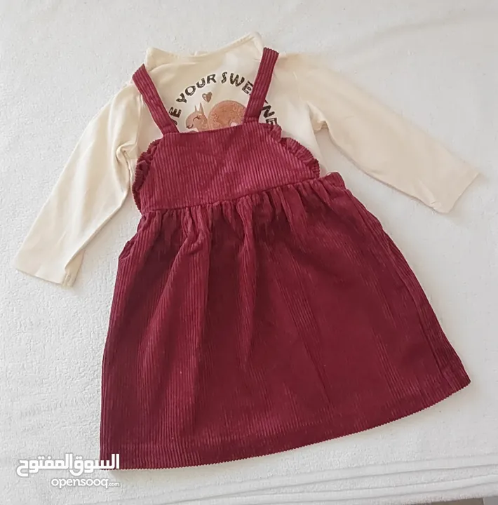 Baby girl dress KIABI size 12 months.never used.