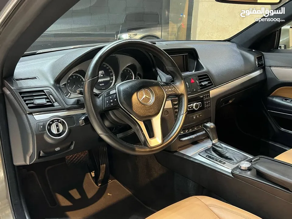 مرسيدس E200 CGI AMG موديل 2013 بحالة الوكالة للبيع