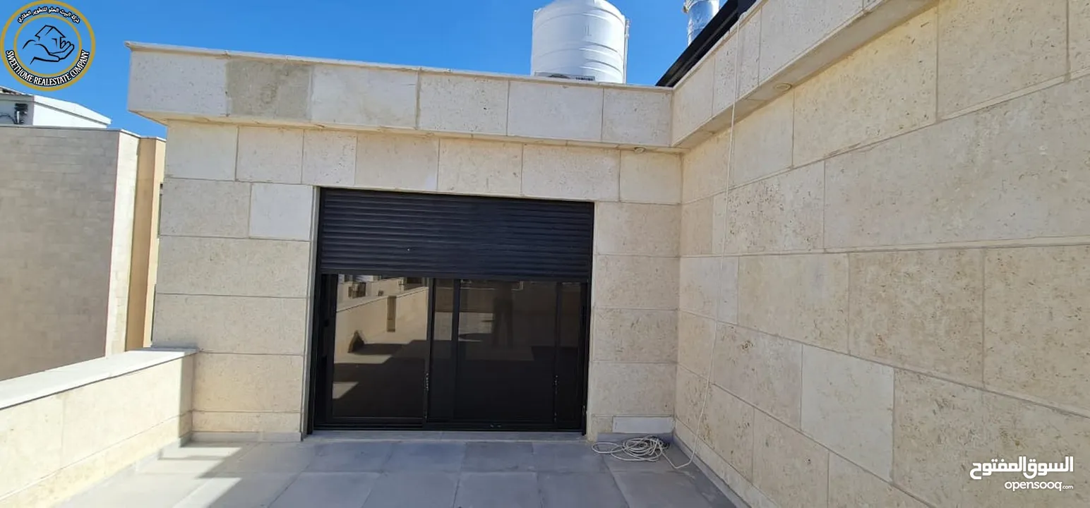 شقة فاخرة للبيع بأجمل أحياء الصويفية طابق ثالث مع روف دوبلكس 153م تشطيب سوبر ديلوكس لم تسكن