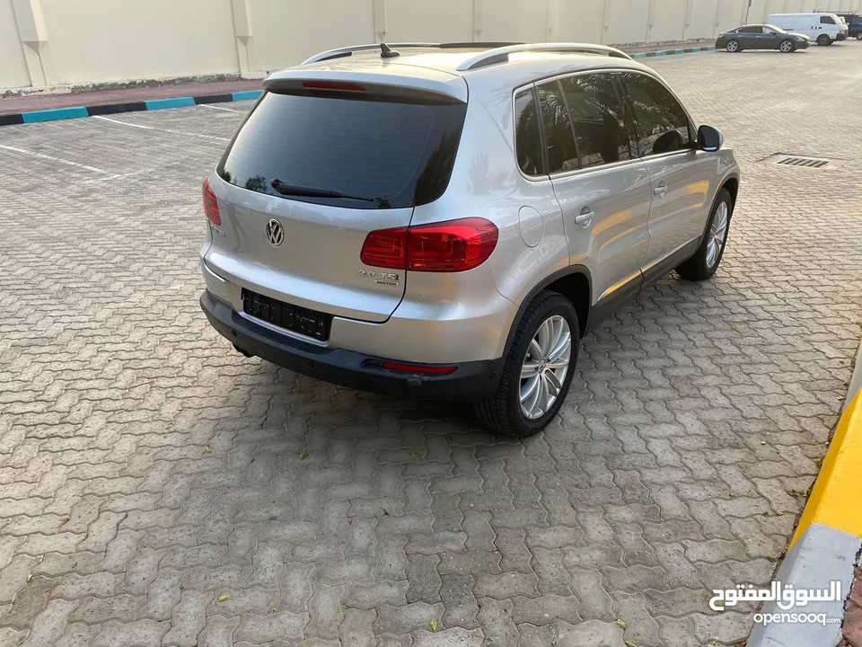 Volkswagen Tiguan  GCC 2014 Full option  فولكسفاغن تيجوان  2014 خليجي جميع الإضافات